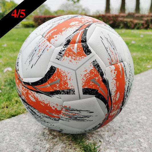 Size 4/5 Triangle Cyclone Soccer Ball Explosion-proof Soccer PU Leather Wearable Football Competition Ball