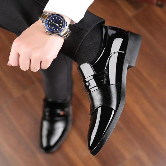 Men's Business Dress Shoes England Korean Casual Shoes Youth All-match Fashion Shoes