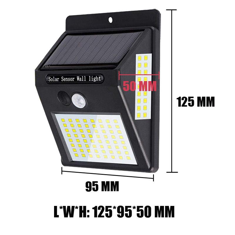 Solar Light Household Outdoor Garden Light Human Body Induction Waterproof Led Wall Light Rural Toilet Lighting Street Light