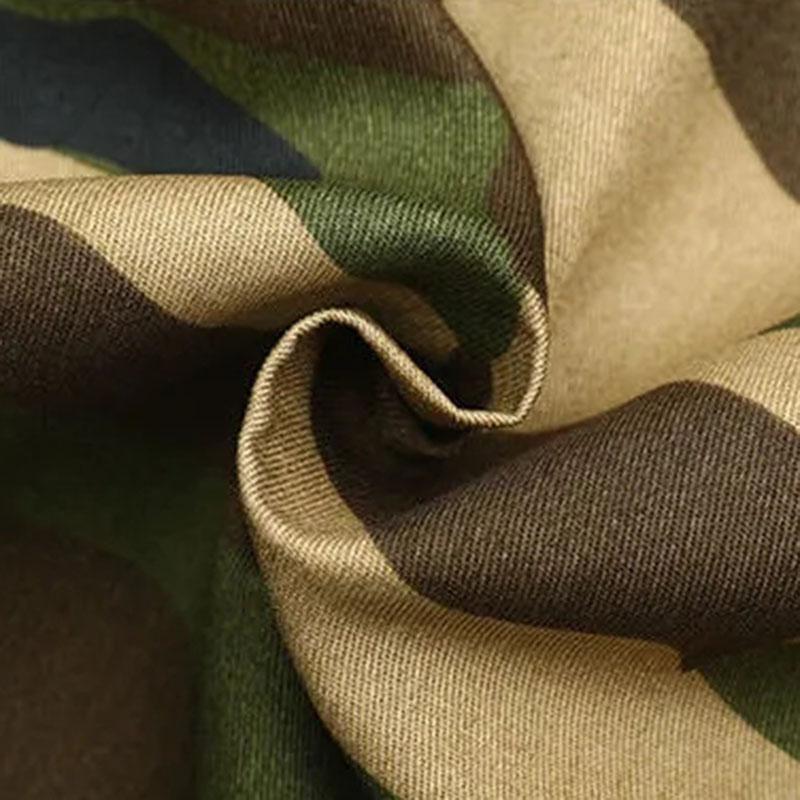 Camouflage Clothing Men's Overalls Jacket Spring and Autumn Loose Wear-resistant Auto Repair Site Labor Protection Outdoor Military Training Clothing
