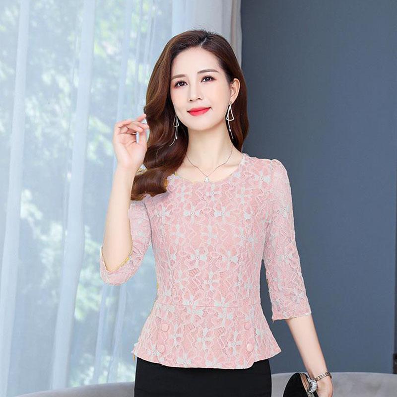 Women's Summer Short Sleeve T-Shirt Round Neck Loose Print Cropped Top
