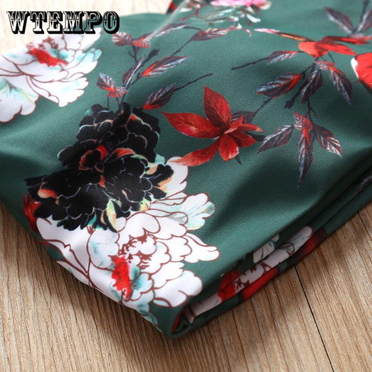 WTEMPO Ladies Swimsuit Bikini High Top Swimwear