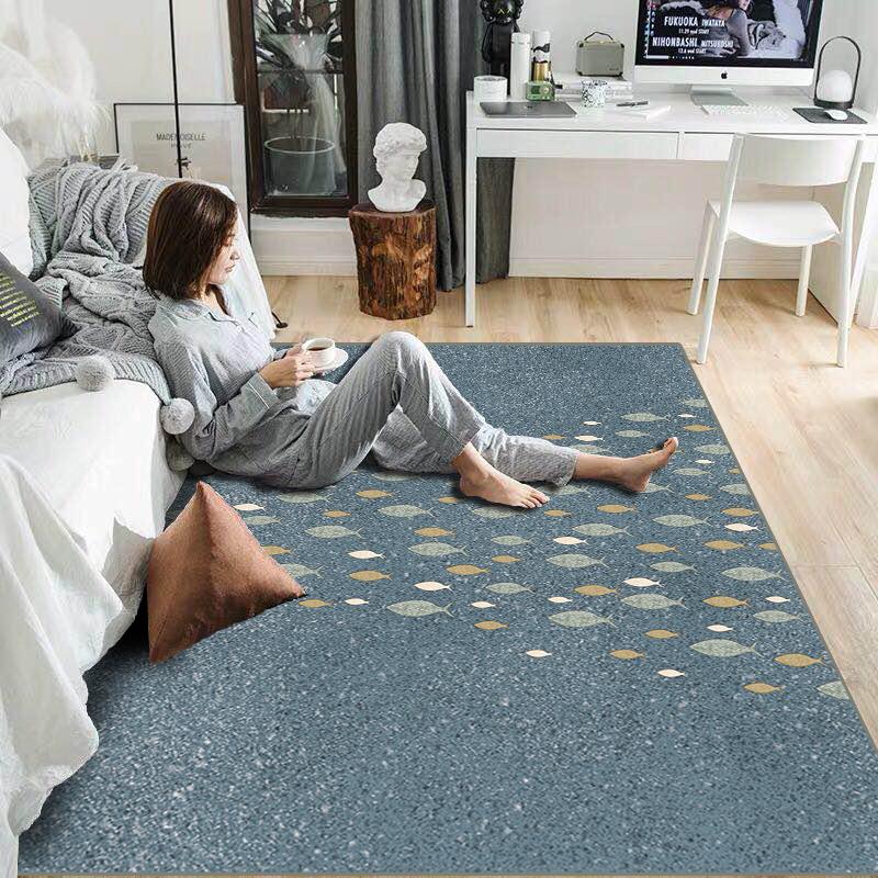Rugs and Carpets for Home Living Room Nordic Non-slip Carpet Bedroom Rug Christmas Rug