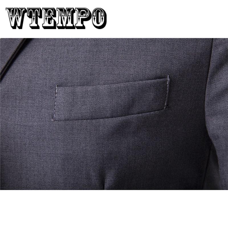 Men's Blazer Business Casual Wear Best Man Wedding Suit Single Row One Button