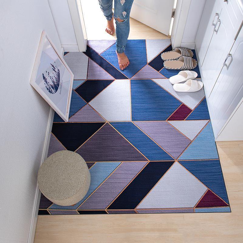 Nordic Style Door Mat Stepping on The Carpet Mat When Entering The House Living Room Household Non-slip Absorbent Pad