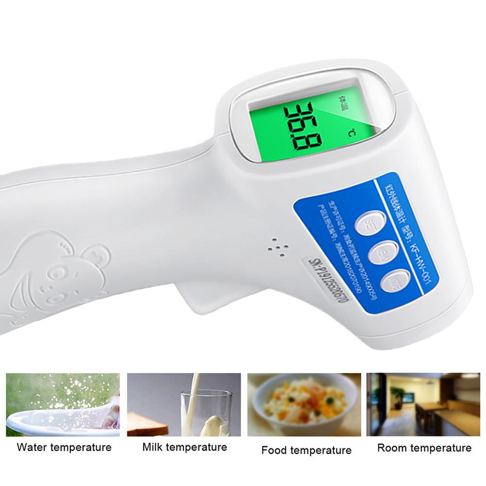 Children/Baby/Adult Forehead Ear Non-Contact Digital IR Thermometer Body Thermometer Device
