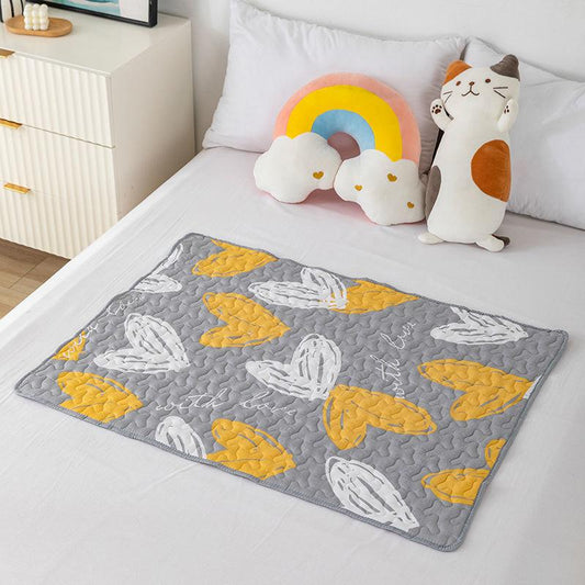 Pure Cotton Anti-slip Aunt Mats Moon Pad Can Be Washes Mesh Pad Physiology Example Holiday Anti-side Leak Dianz Baby Diaper Pad
