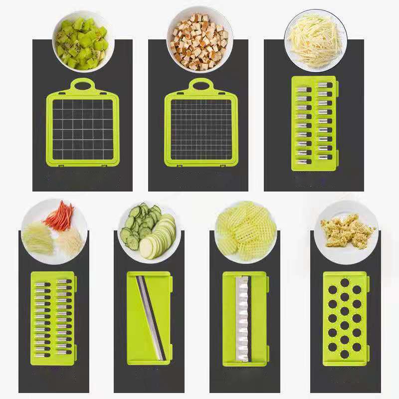 Kitchen Multifunctional Stainless Steel Vegetable Cutter Potato Shredder Shredder Grater Cucumber Slicer Grater