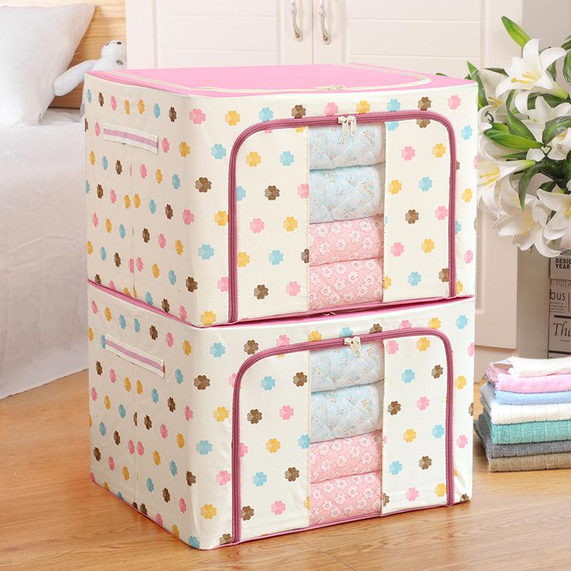 Wardrobe Organizer Extra Large Quilt Clothes Folding Storage Bag Fabric Storage Box Storage Bag