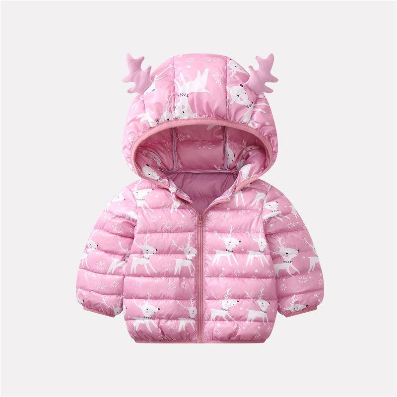 Warm and Windproof Children's Winter Padded Jacket Girls Padded Coat Winter Clothes Women