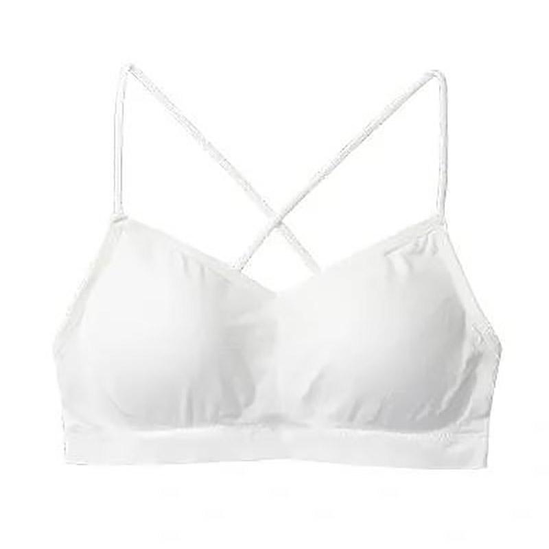 Korean Version Sports Back Wrapped Bra Rag No Steel Ring Sexy Gathering and Bottoming Thickened Bra Suspender Vest Bra Underwear