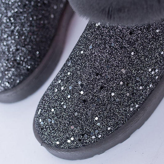 Thickened Snow Short Short Boots with Wool Winter New Non-slip Thick Warm Cotton Shoes and Velvet Boots Women