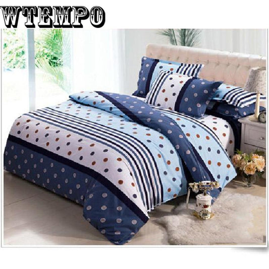 Bedding Set Comfortable Soft Cotton Printed Quilt Cover Four-piece Bedroom Home