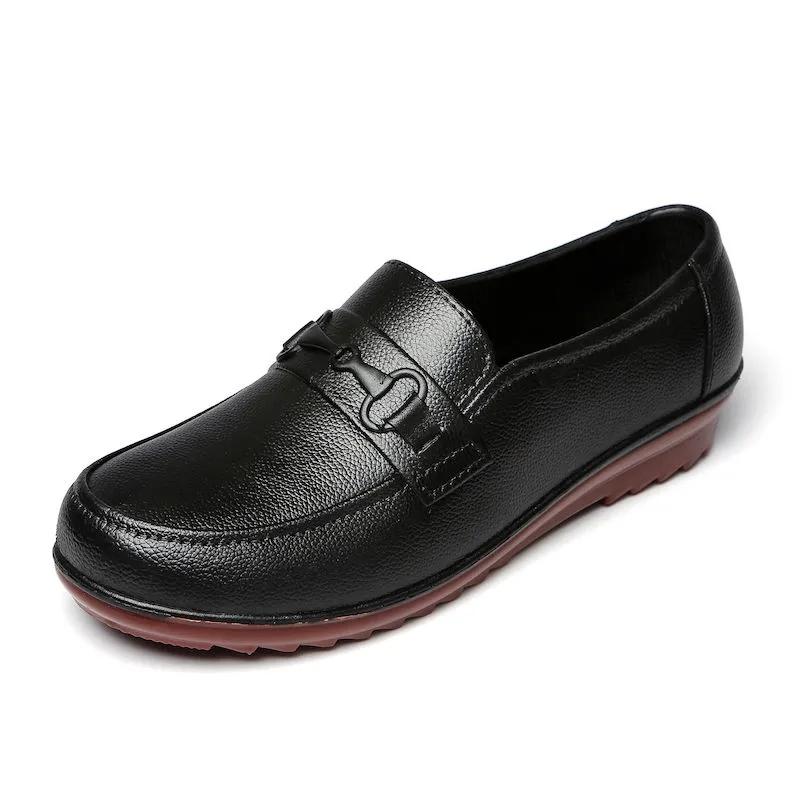 Women's Water Shoes Kitchen Work Shoes Outer Wear Short Rain Boots Water Boots Women's Waterproof Non-slip Rubber Shoes Comfortable Mother Shoes