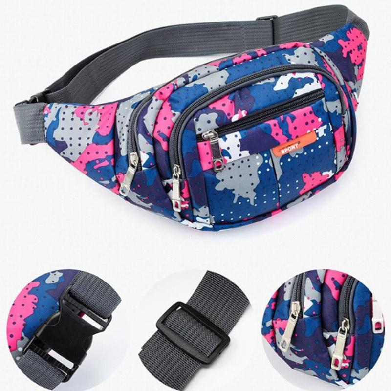 Women's Waist Bag Large-capacity Waterproof Money-receiving Waist Bag Men's Multi-functional Multi-layer Practical Wear-resistant Chest Bag