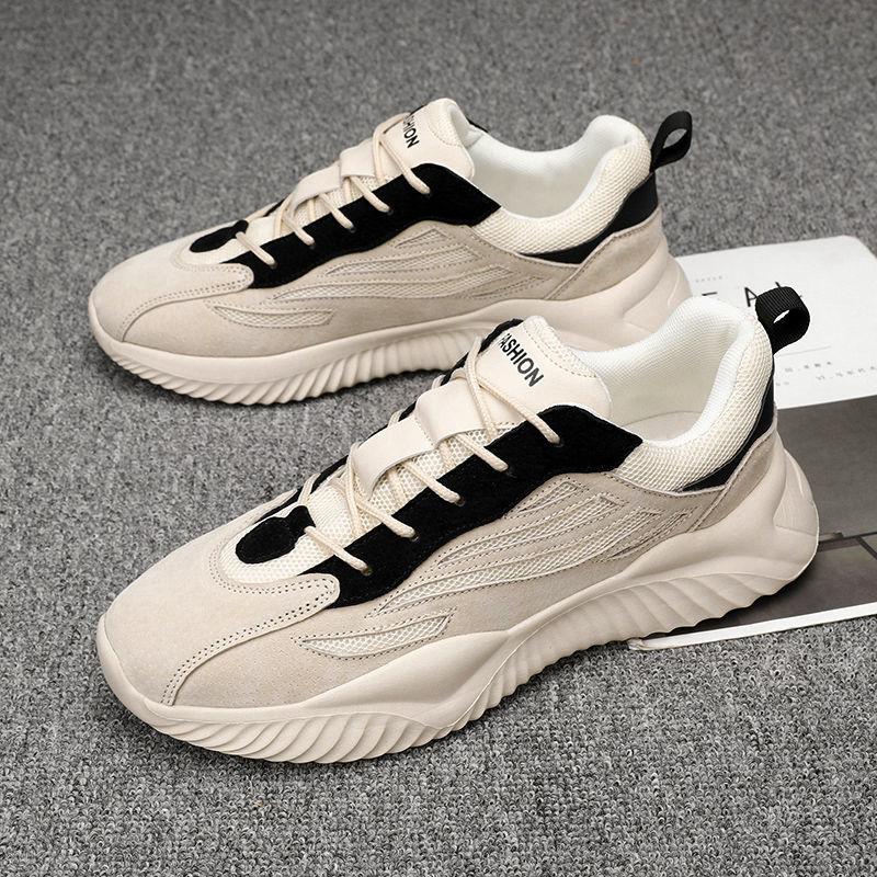 Sports Men's Shoes Summer Breathable Deodorant Forrest Gump Casual Mesh Surface Heightening Running Shoes Men's Light All-match Casual Shoes