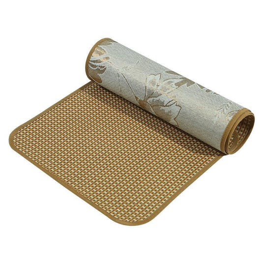 Double-sided Ice Silk Mat Sofa Cushion Rattan Mat Summer Bamboo Mat Student Car Seat Double-sided Mat Mat