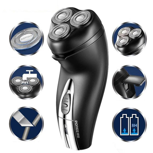 Electric Shaver Rechargeable Beard Knife Men's Smart Portable Shaving Hair Removal Device Male