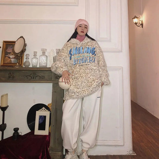 Women's Loose Leggings Pants Spring and Autumn Harajuku Style Students All-match Casual Sports Pants Harem Sweatpants Fitness Jogging Trousers