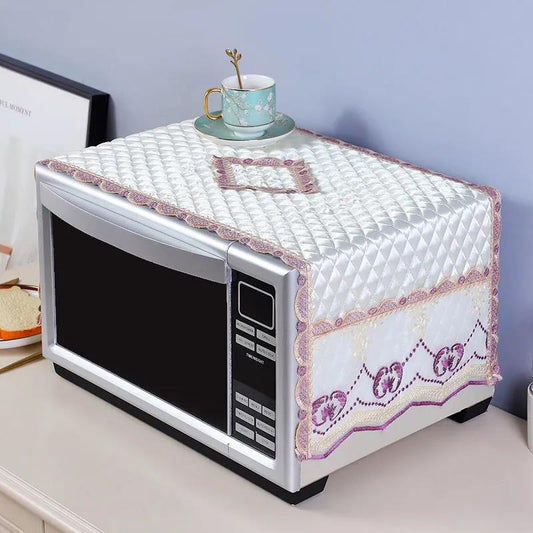 Microwave Hood Dust Cover Oil Cover Cloth Simple Modern Four Seasons Universal