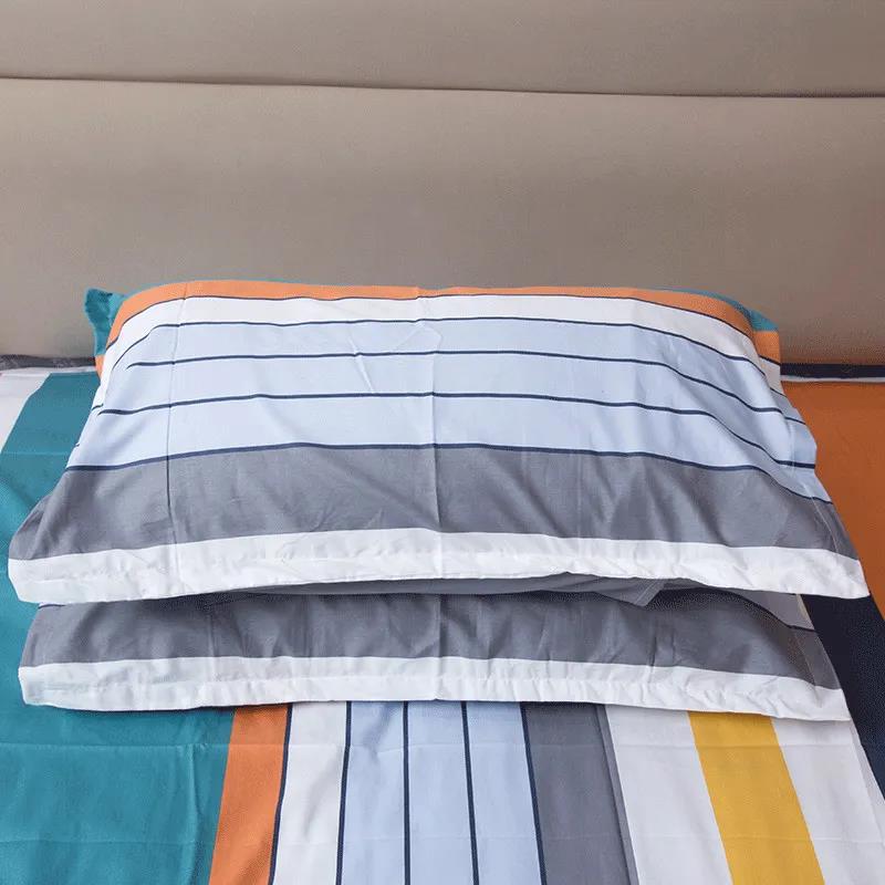 100% Cotton Twill Pillow Cover Cotton Pillow Cover Sweat Absorbent Breathable Double Pillow Cover 48×74cm