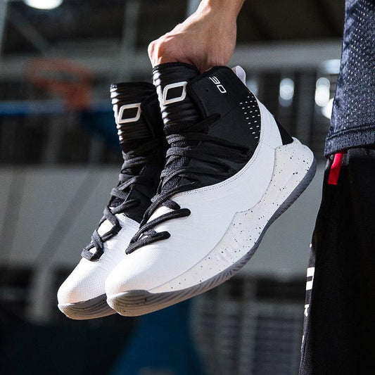 Size36-45 Men High-top Basketball Shoes Sneakers Shockproof Lightweight Breathable Outdoor Running Shoes