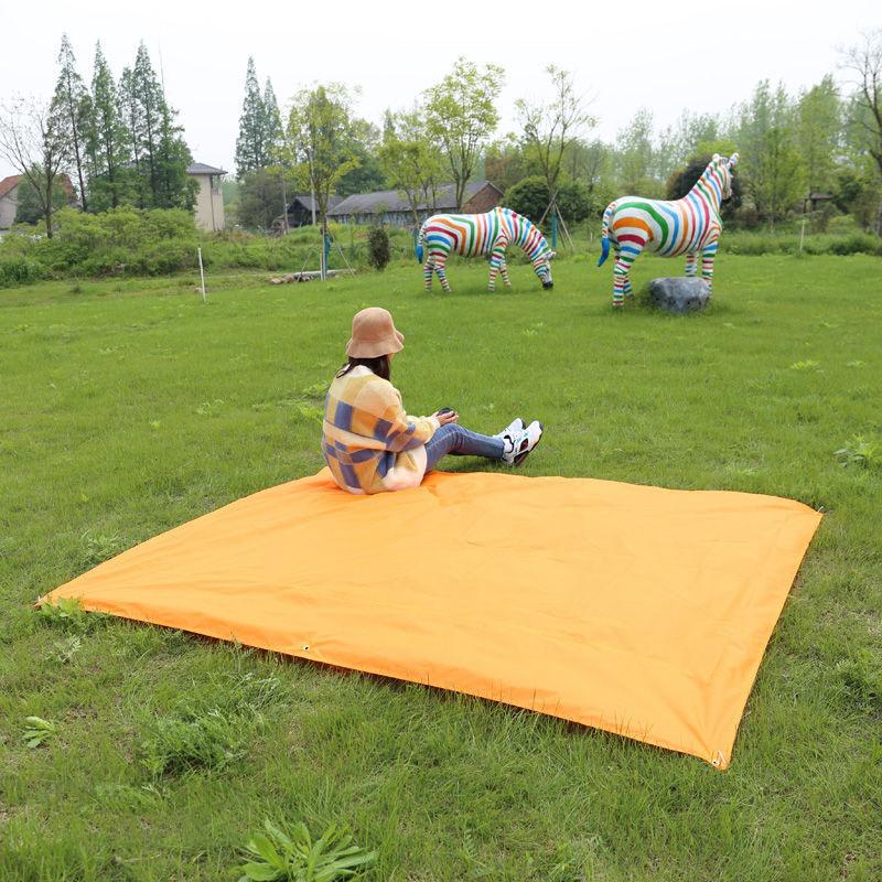 Outdoor Waterproof Sunscreen Car Side Tent Canopy Outdoor Moisture-proof Cloth Mats Tent Mats Sunshade Cloth Windshield Cloth