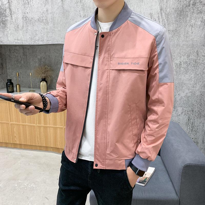 Men's Jacket Spring and Autumn Jacket New Casual Jacket Men's Youth Baseball Uniform