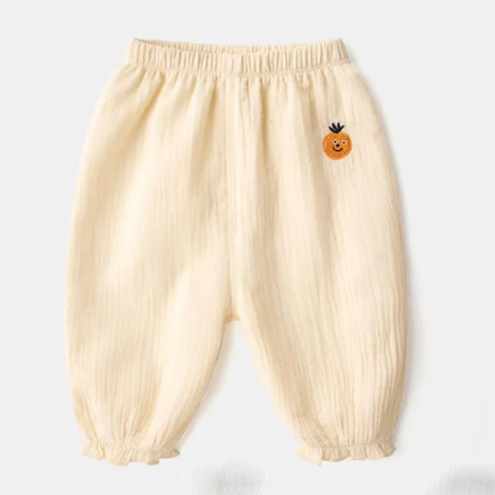 Children's Pants Summer Girls Anti Mosquito Pants Boys and Girls Air-conditioned Pants Leggings Casual Pants Children's Knickerbockers