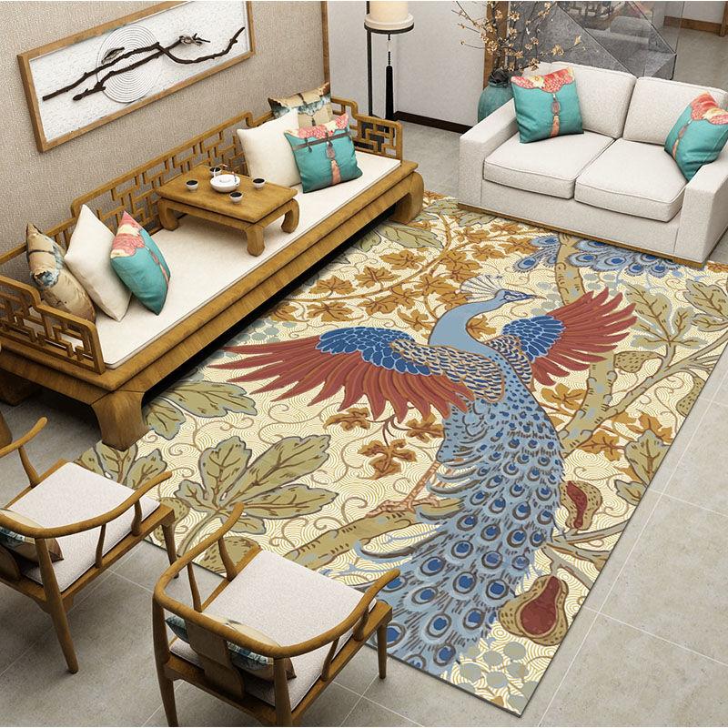 Simple and Modern Carpet Living Room Coffee Table Blanket Large Area Doormat Bedroom Full House Dirt-resistant Non-slip Washable