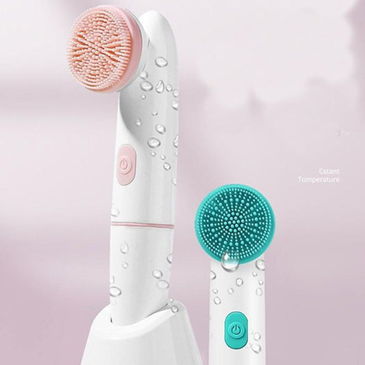Electric 3D Face Washing Brush Cleansing Instrument Beauty Face Washing Instrument Pore Cleaner To Blackhead Artifact Makeup Cleaning Brush