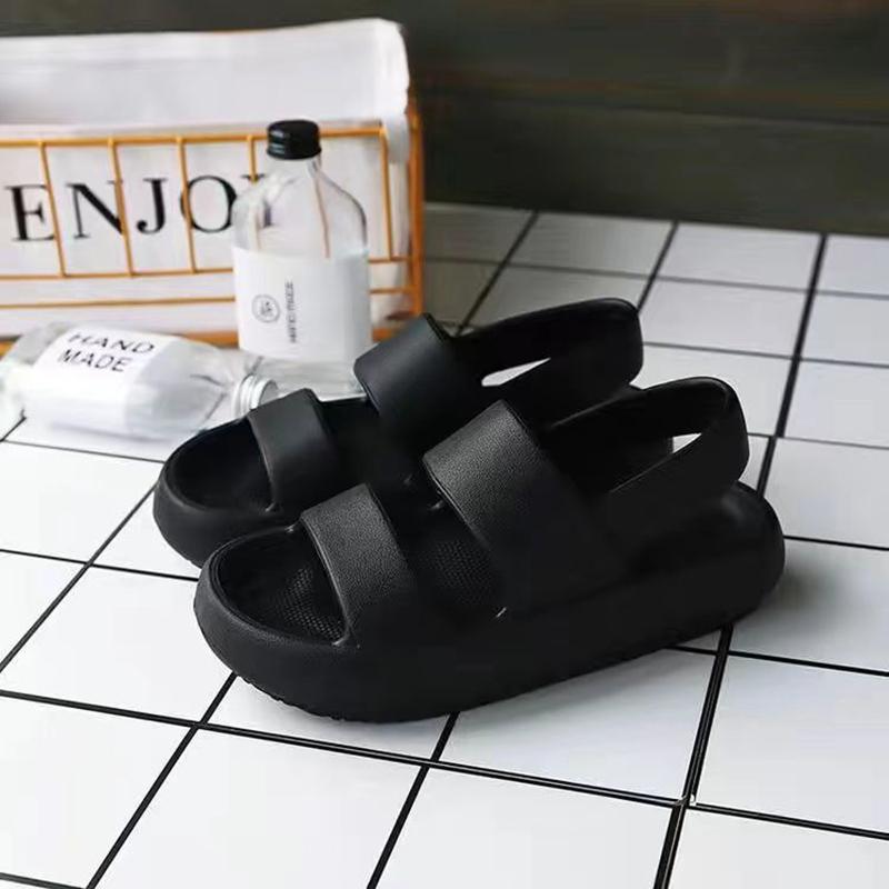 Thick-soled Sandals Women's Slippers Women's Super Soft Heightened EVA Sandals Outdoor Wear Non-slip Thickening