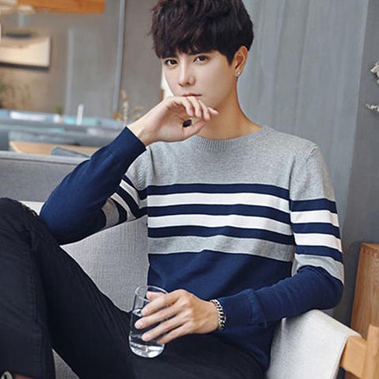 Thick Cotton Sweater Men Pullovers Clothing Casual Autumn Winter Fashion Male Casual Warm Sweater