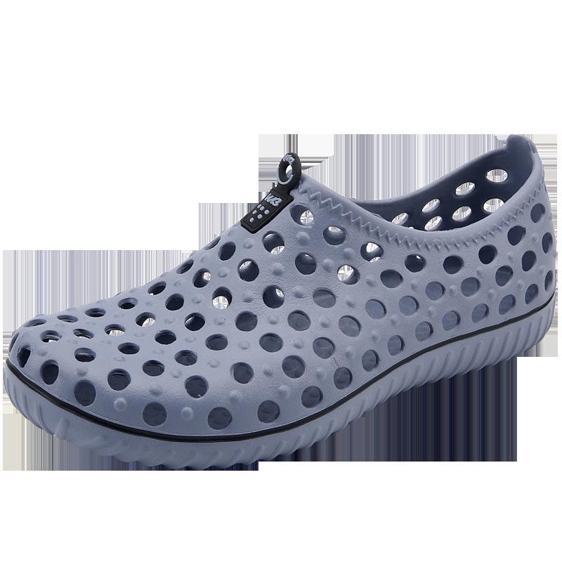 Beach Shoes Men's Nest Beach Sandals Soft Bottom Comfortable Lazy Sets of Feet Hole Shoes