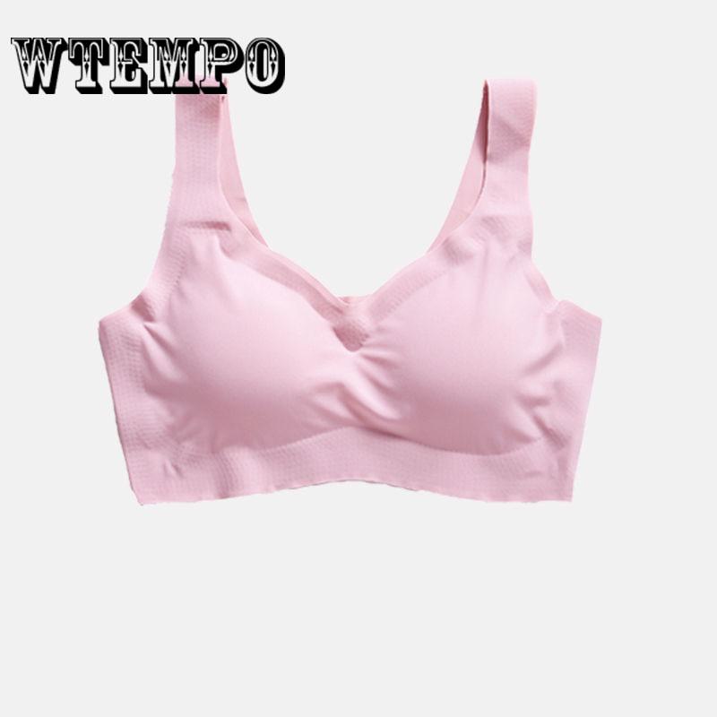 Bras for Women Seamless Bralette Shockproof Thin Cup Without Steel Ring Sports Bra Fitness Vest