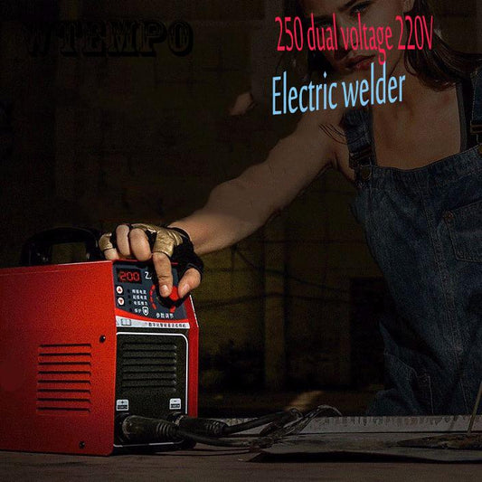 220V DC Mini Electric Arc Welding Machine Soldering Equipment MMA IGBT Inverter 250 Welder