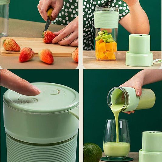 Mini Juicer Rechargeable Portable Juice Cup Small Electric Household Cup Type Fried Fruit Juice Machine