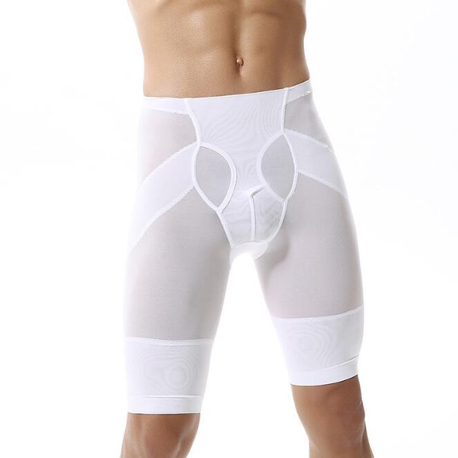 Men's Padded Butt Lifter Control Panties Waist Trainer Corsets Slimming Shaper Pads Enhancement