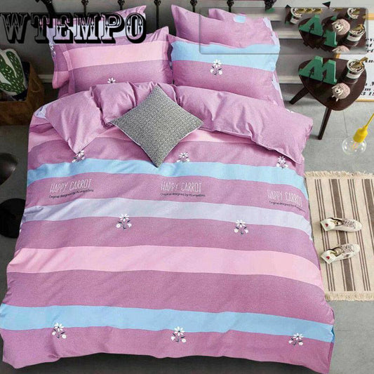 Bedding Set Flower Pattern Pattern Bed Linens Cotton Quilt Cover Twin Queen Size