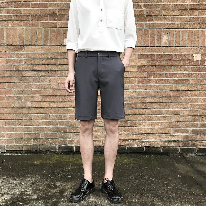 Men's Shorts Summer Thin Student Five-point Pants Loose Casual Straight Five-point Shorts Casual Small Trousers
