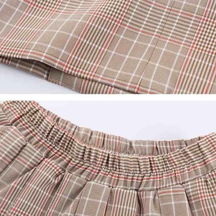 Net Celebrity Children's Clothing Girls Foreign Style Suits Children's Big Children's Leisure Sports Two-piece Suit