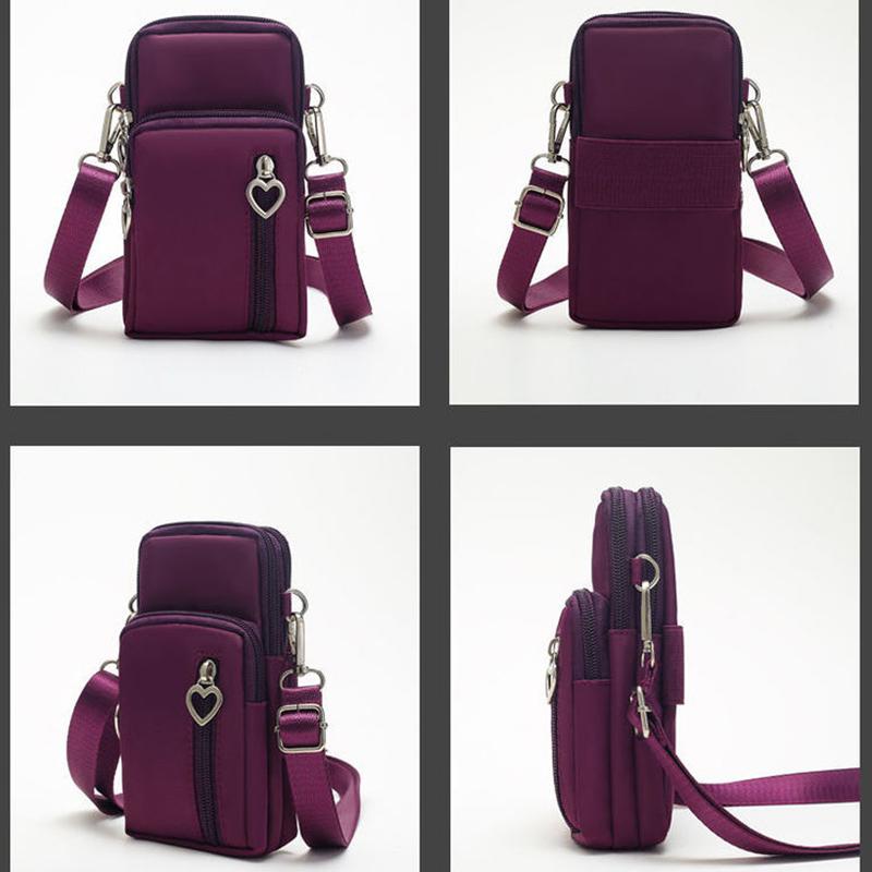 Mobile Phone Bag Female Messenger Mini Bag Mobile Phone Bag Universal Hanging Neck Wrist Coin Purse