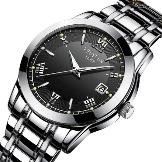 Luxury Brand Watch Men Fashion Mechanical Strap Casual Simple Ultra Thin Mens Wristwatches