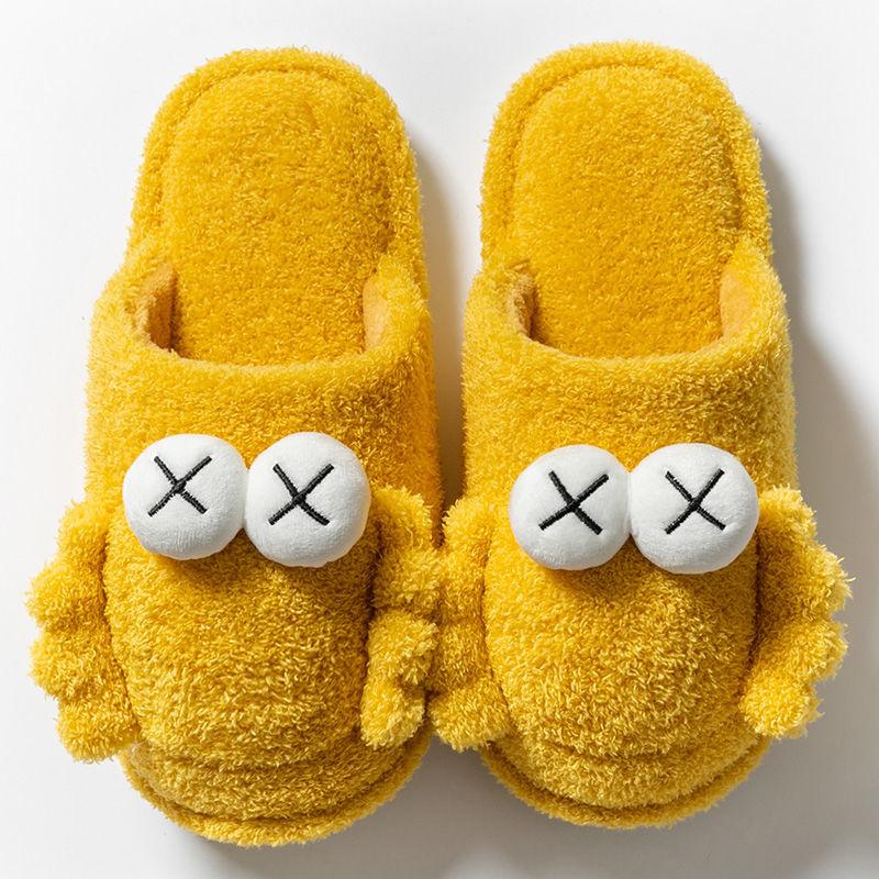 Indoor Cotton Slippers Non-slip Flat Shoes A Must-have for Home and Leisure In Autumn and Winter