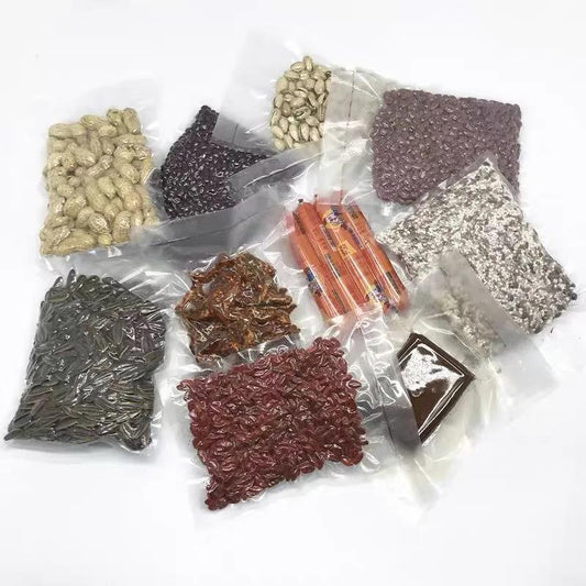 2 Rolls Bags for Vacuum Packing Machine Packaging Food Storage Vacuum Bags Fine Lines 19 Silk Is Suitable for Packaging Oily Food