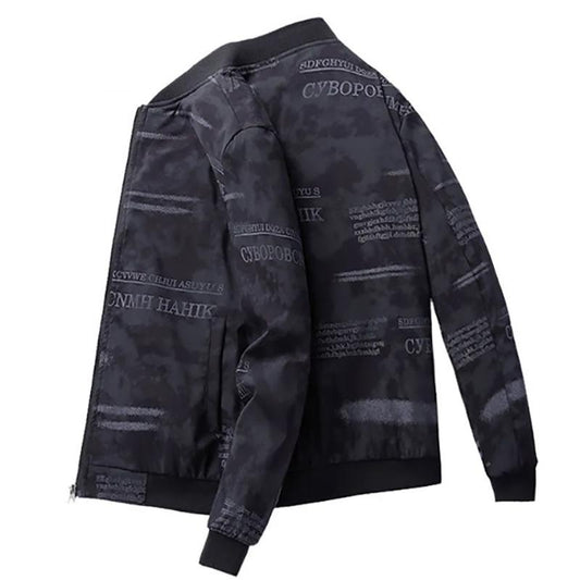 Autumn Jacket Fat Man Fat Man Camouflage Print Jacket Men Plus Fat Plus Size Extra Large Men's Clothing