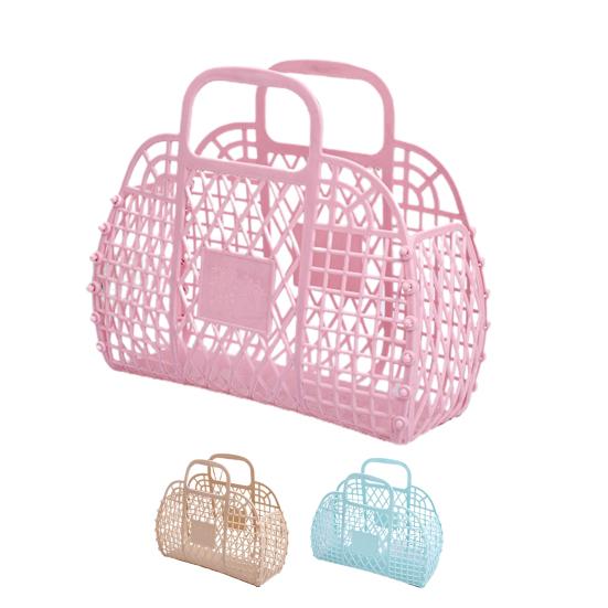 Lightweight Portable Bath Basket Bathroom Bathhouse Bath Wash Basket Storage Basket Bath Basket