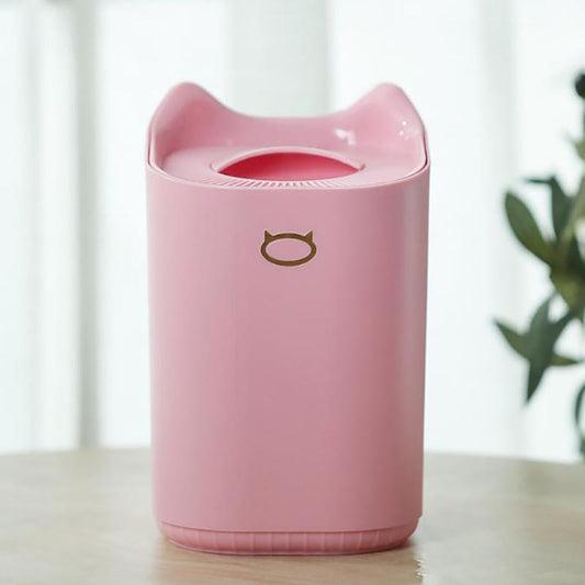 2300ml Double Nozzle Air Humidifier Night Light 24h USB Sprayer Silent Aroma Diffuser for Home Office