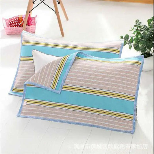 A Pair of Pillow Towels for Clearance Large Cotton High-end Adult Pillow Towels A Pair of Enlarged Thicker New Pillow Towels