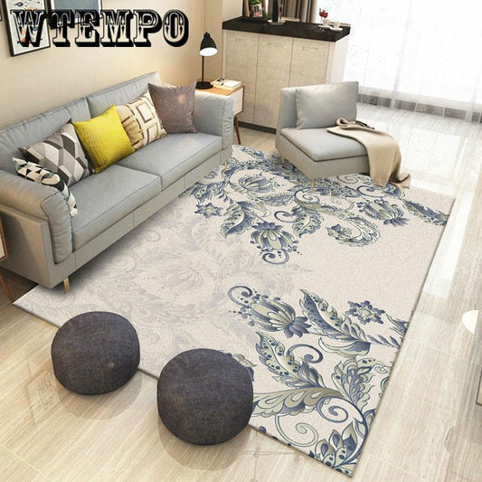 Carpet Modern Coffee Table Bedroom Living Room Footpad Non-slip Carpet Decoration Living